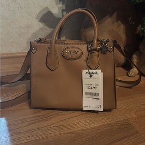 Nine West Tan Satchel Bag